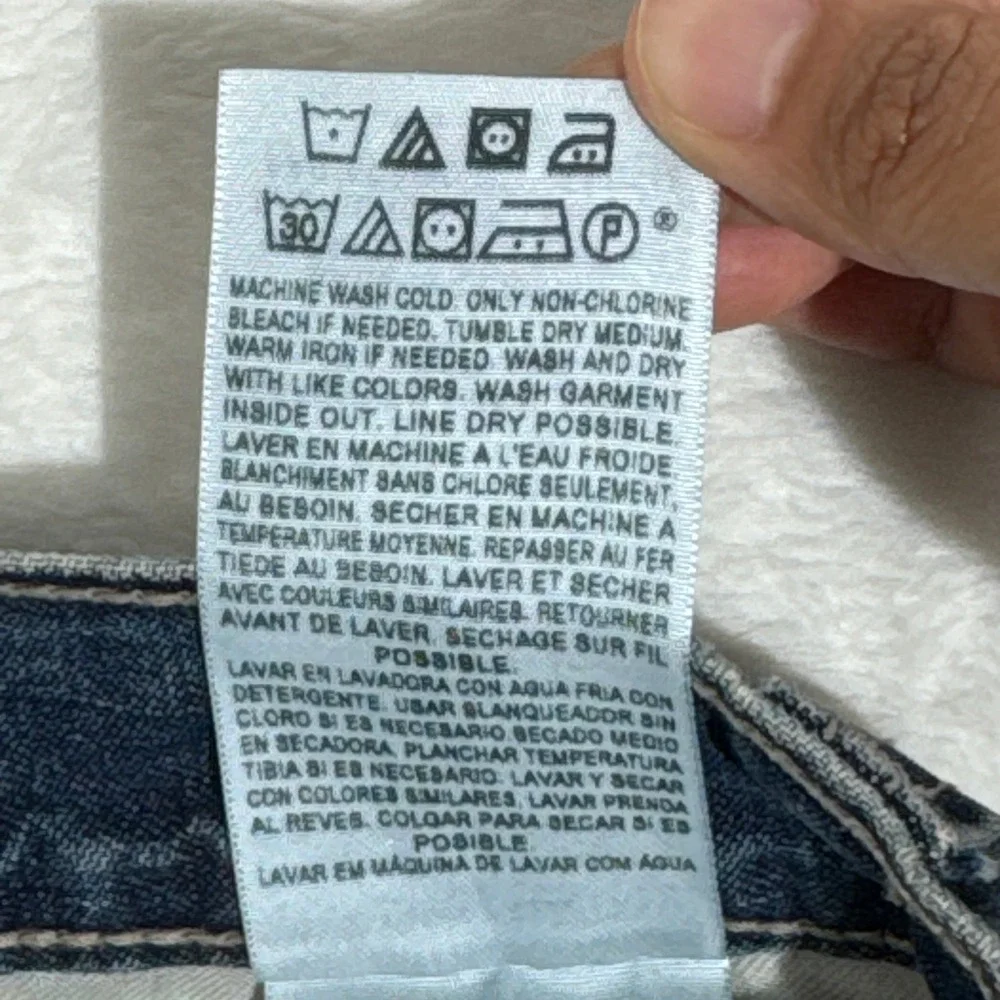 Signature by Levi Strauss & Co Carpenter Jeans Mens 44x32 Blue Workwear Utility